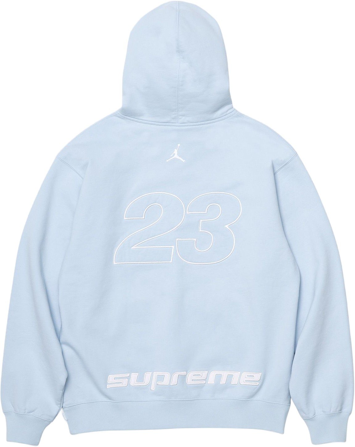 Supreme®/Jordan® Zip Up Hooded Sweatshirt view 4